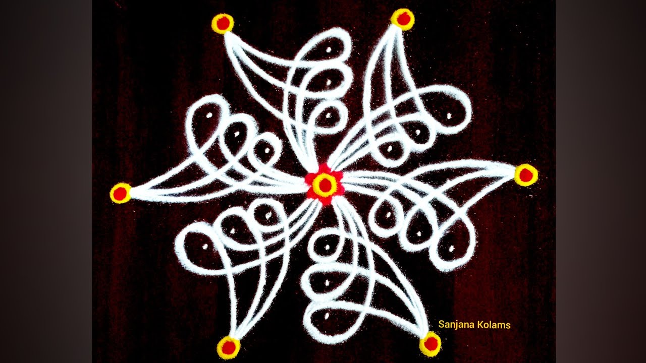 3714.🌺Margazhi and🌺Newyear Special KambiKolam Unique Easy🌺Traditional Fridaykolam🌺Sankranthi muggu