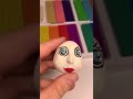 I made a red-haired girl from Poppy Playtime using clay😱👍👌