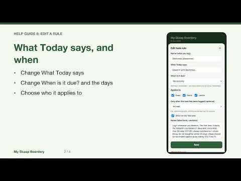 How to Edit a Sheep Treatment or Vaccine Rule in the App