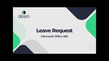 SharePoint Leave Request System - Alcero