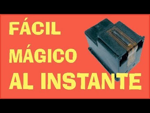 Destapar cartucho seco, fácil e instantaneo