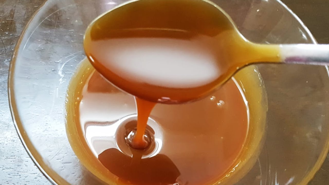 ميروار الكراميل اللامع - Caramel Mirror Glaze | رشا الشامي