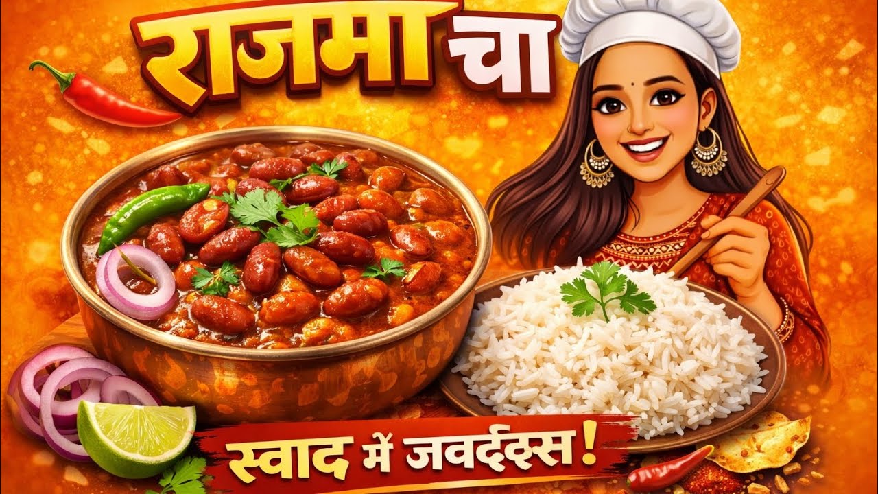 Home Made Rajma Chawal Recipe | Ghar Jaisa Swad | Easy & Tasty Rajma Masala