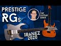 The brand new 2020 Prestige RGs from Ibanez