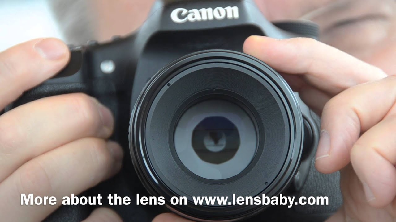 LensBaby Velvet 56 Aperture Action YouTube