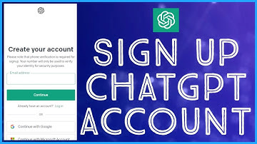 ChatGPT Sign Up: How to Create Chat GPT Account 2023?