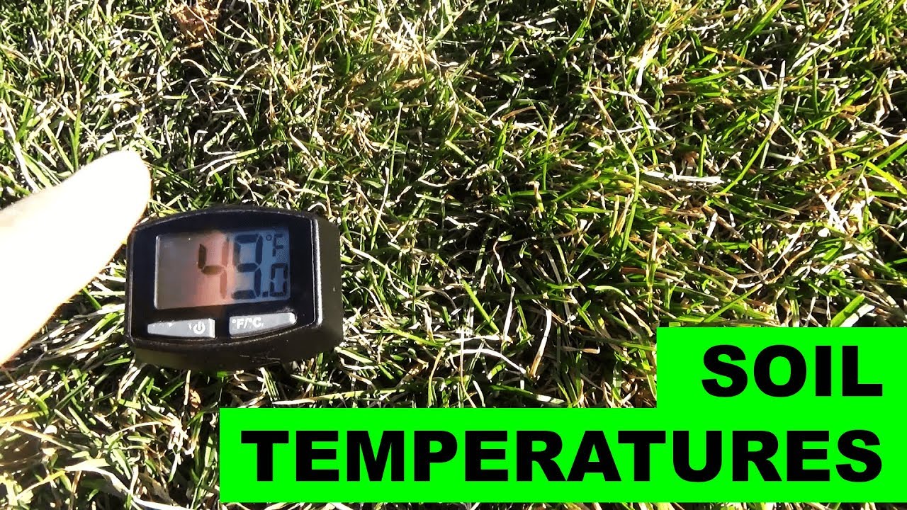 Soil Temperatures When to seed, when to fertilize, when to use pre