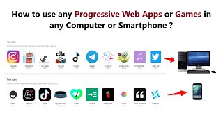 How to use any Progressive Web Apps or Games in any Computer or Smartphone ? screenshot 4