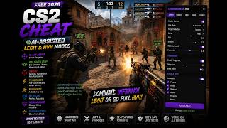 CS2 Cheat FREE 2026 | AI-Assisted LEGIT & HVH Modes