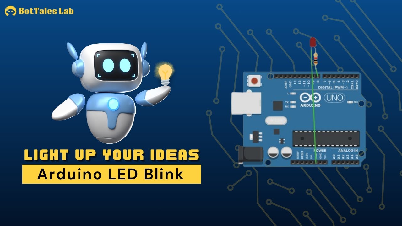 LED Blinking with Arduino | Fun & Easy Block Coding | Tinkercad - YouTube