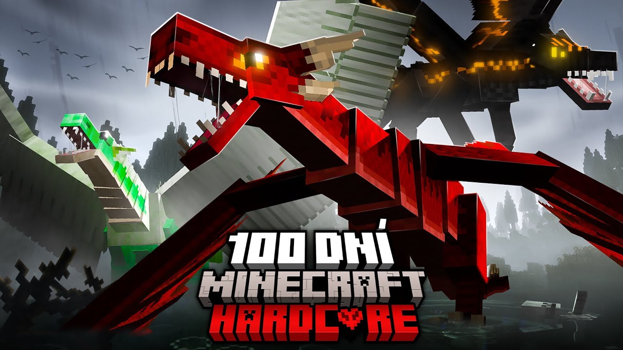 Přežil jsem 100 DNÍ ve Světě Draků... A tohle se stalo