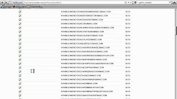 How to do a bulk domain name search