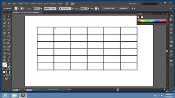 How to Use Grid Tool in Adobe Illustrator CS6