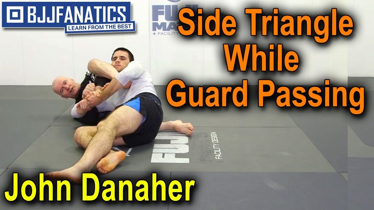 Side Triangle While Guard Passing by John Danaher - YouTube