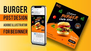 Instagram post design illustrator||instagram post design ideas||social media post design||RASHEEDRGD