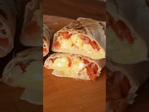 Sahurda Bunu Yiyen Doyar I Yumurtalı Burrito Tarifi