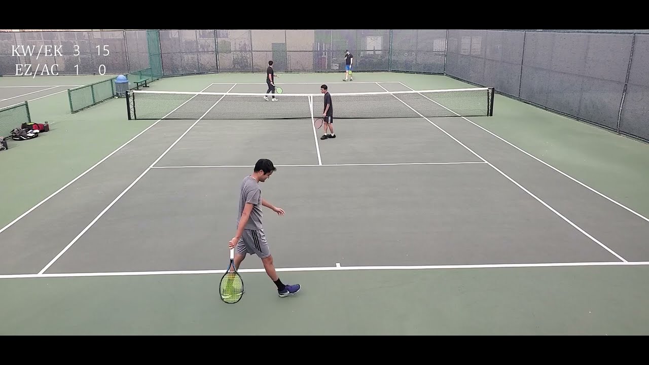 Holiday Break: 8.5 Men's Doubles Practice Match - YouTube
