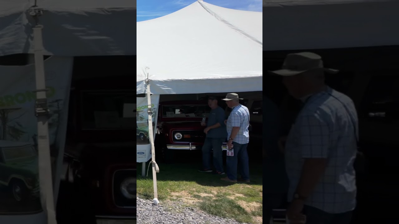 60 Years of Bronco Fans Just Took Over This Field #shorts #Automotive #Bronco