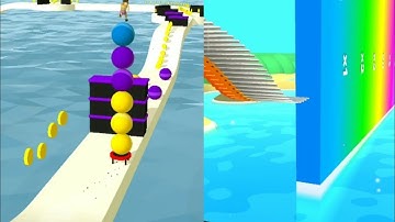 Marble Run 3D Vs Ball Merge 2048 Gameplay Android iOS