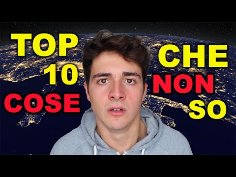 top 10 COSE che NON so (fare) - Tommycassi