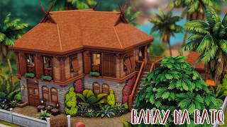 Báhay Na Bató 🌴🐯...(Sims 4 Speed Build)