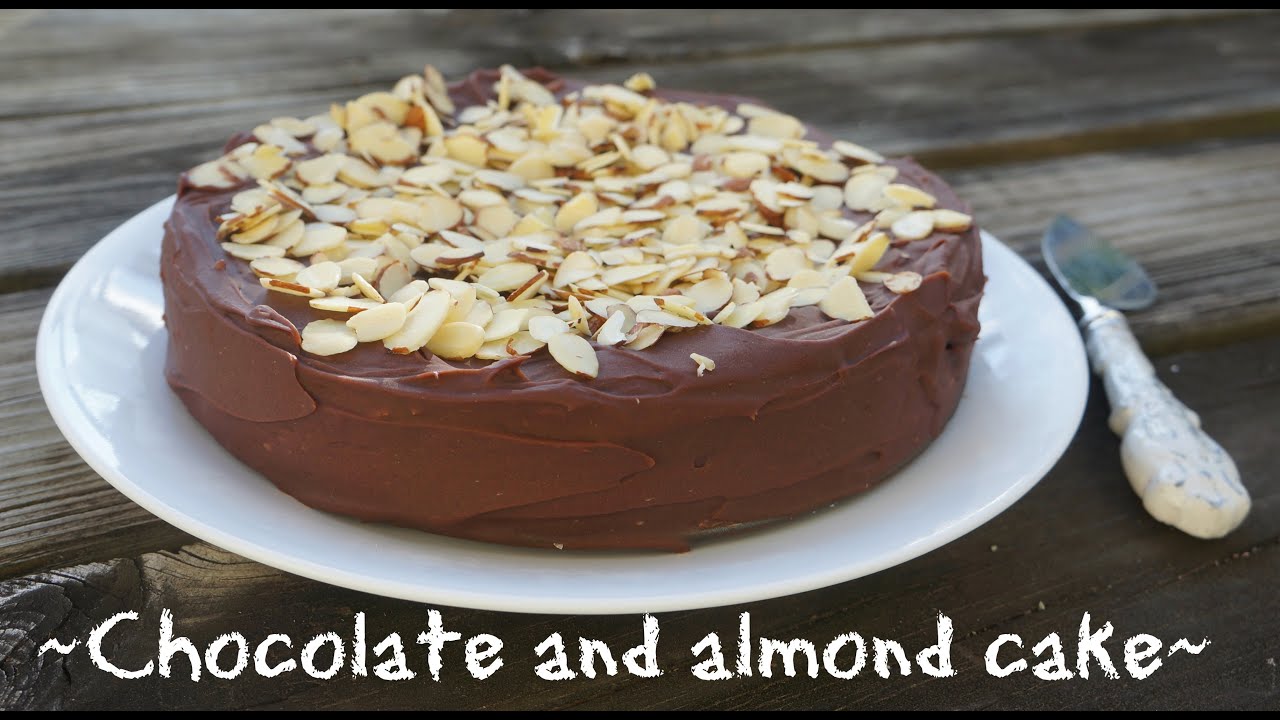 Chocolate and almond cake YouTube
