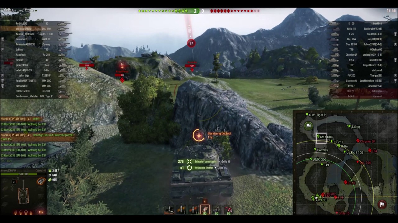 http://spielen.de Object 140 Schiesst schneller als du reparieren kannst ! Wot Deutsch,WORLD of TANKS !