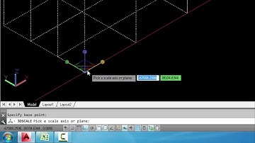 Bài 30 Lệnh 3D SCALE, 3D ALIGN trong autocad 3D