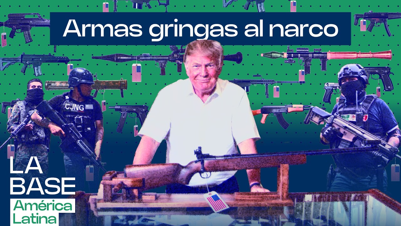 ¿EEUU arma al narco? Munición militar calibre .50 y el negocio blindado | La BaseLatam 1x134