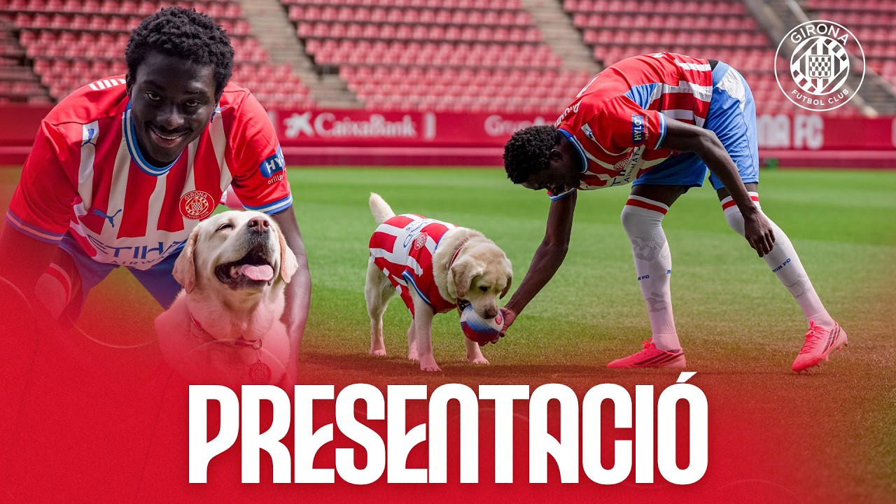 Així ha estat la PRESENTACIÓ d'Abdul MUMIN | GIRONA FC