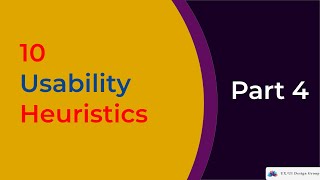 #heuristic #uxdesign #usabilitymethod 10 Usability Heuristics (UX) (PART 4)