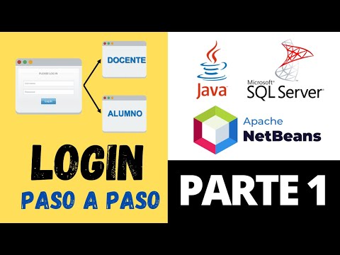 Login Java con Tipos de Usuarios (Rol de Usuarios) - PARTE 1