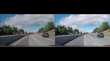 Lane Detection - Udacity Lane detection challenge video