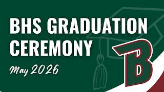 May 22, 2026 Berlin High School Graduation