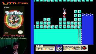 Tiny Toon Adventures - First Time Playing - NES - Harder Than Expected!