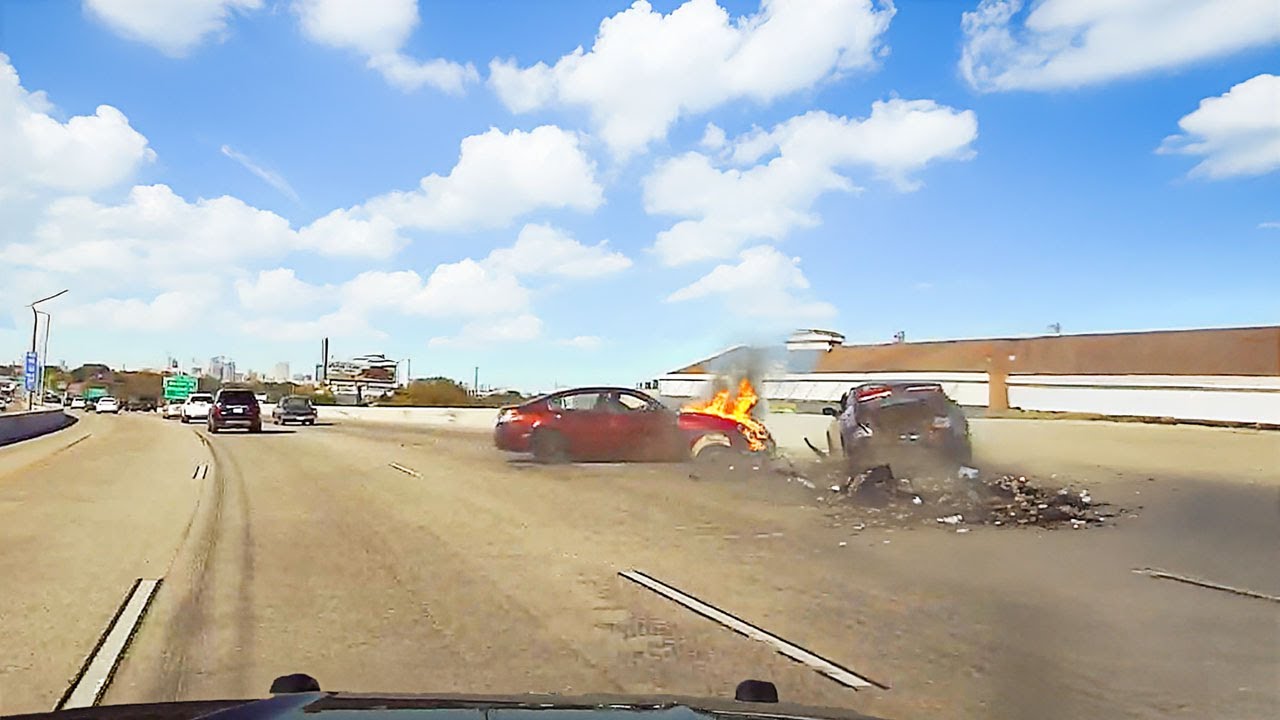 100+ mph Police Chase Ends in Total Destruction