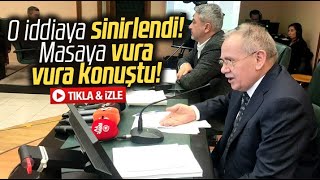 Samsun Büyükşehir Başkanı Mustafa Demir sinirlendi! Masaya vura vura konuştu Resimi