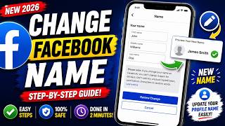 How to Change Your Facebook Name in 2026 | Step-by-Step Guide