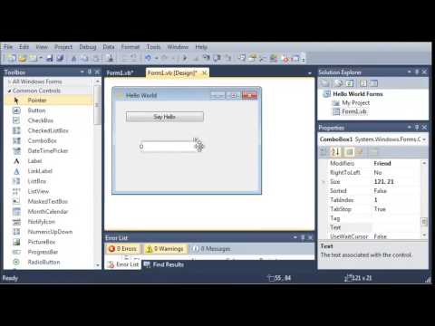 Visual Basic Tutorial   38   ToolBox