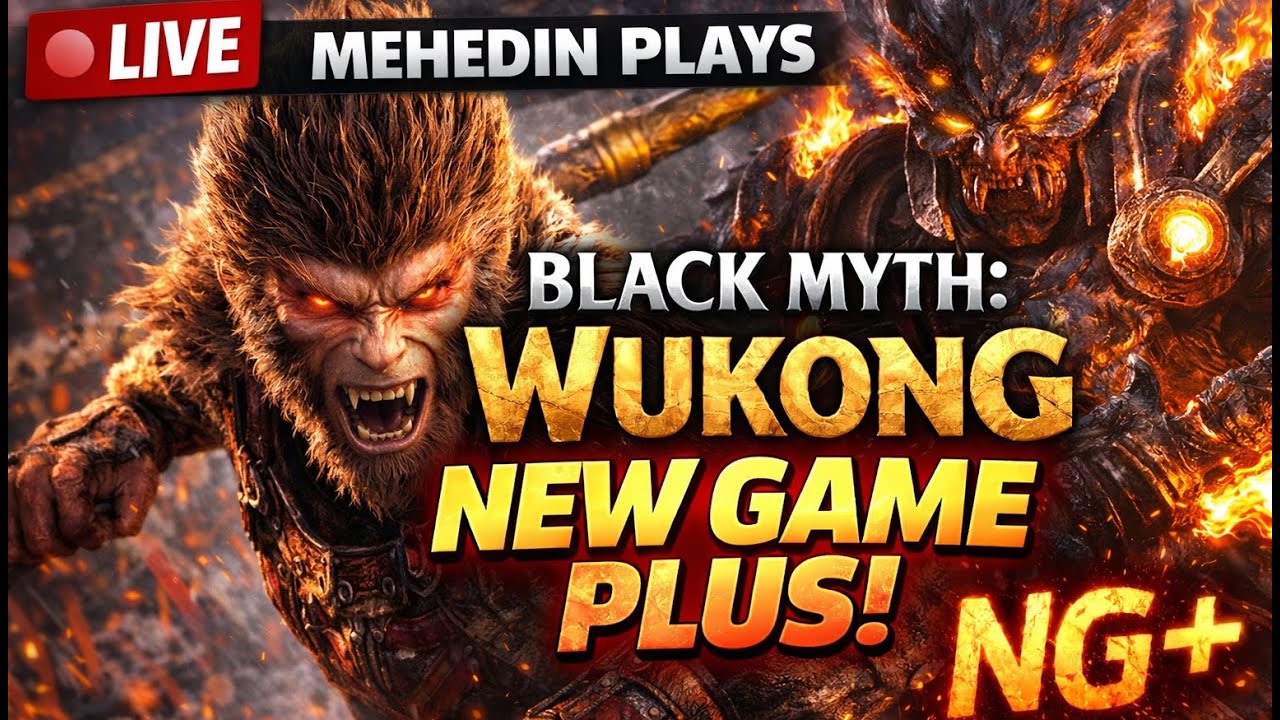 Black Myth: Wukong NG+ Gameplay LIVE 😈| Speedrun Part 1 | Mehedin Plays - YouTube