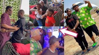 Davido, Zubby Michael, Storm Asaba For Cubana Chief As He Open Xhrine Asaba