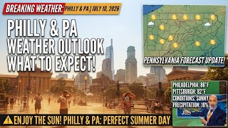 July 10, 2026: Philly & PA Weather Outlook – What to Expect!