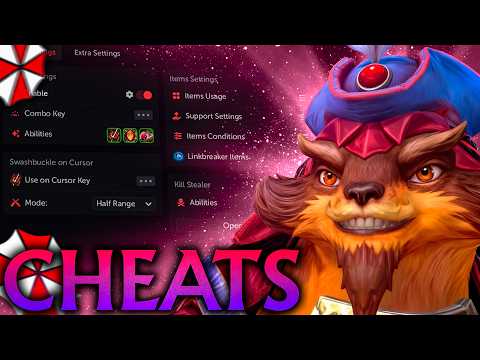 Pangolier with cheats outplayed everyone and won! Umbrella Dota 2