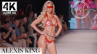 Join Bikini Fashion Model Alexis King Backstage at Miami Swim Week | Ultra 4K