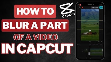 How to Blur a Part of a Video in CapCut (2025 EASY Tutorial)