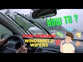 How to set rainsensing windshield wipers  honda crv hybrid sport touring