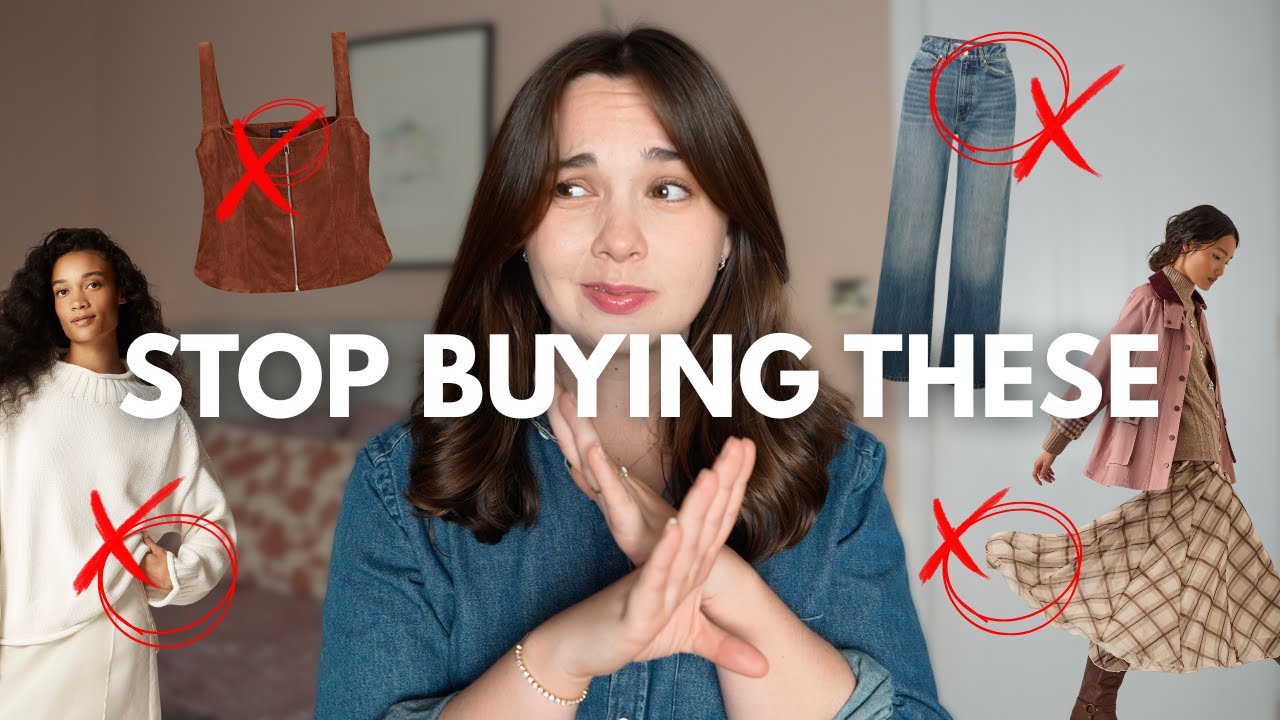 Oddly specific items I stopped buying (for better style)