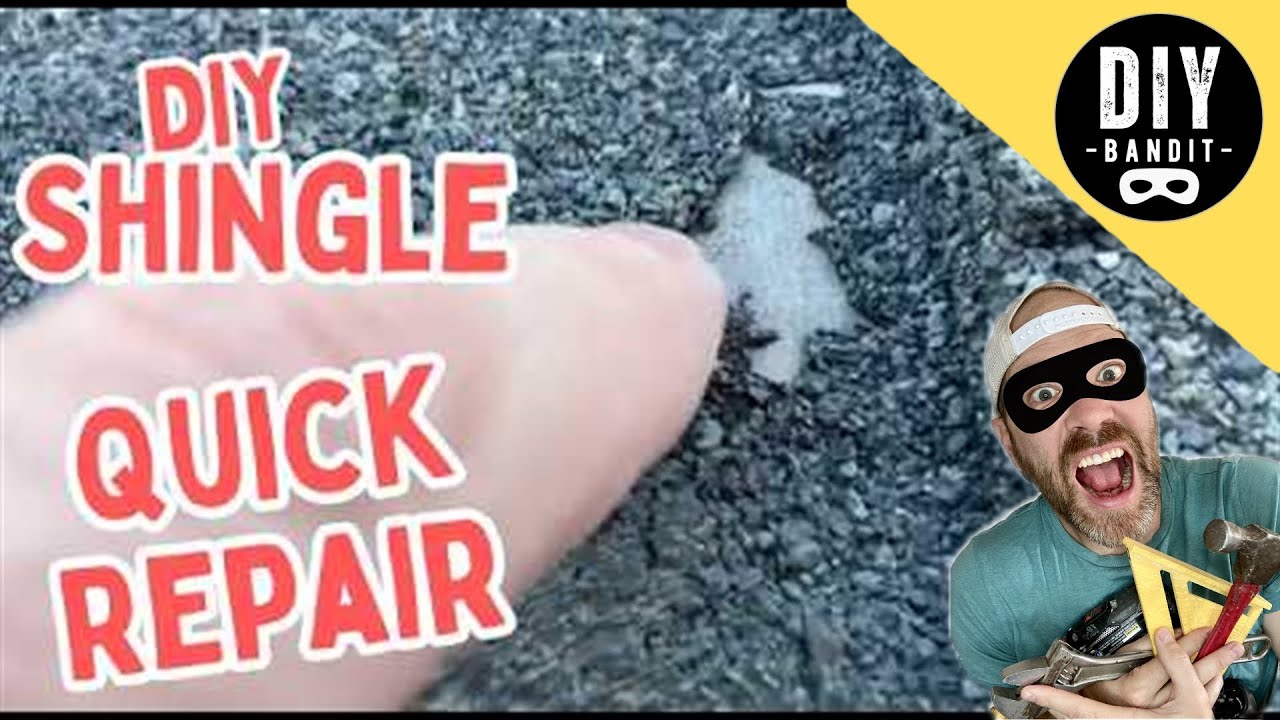 🔥 DIY Asphalt Shingle Roof Repair (Temporary / Urgent Band-Aid)