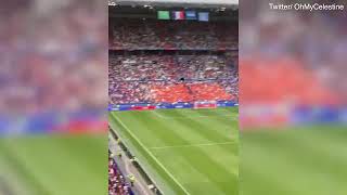 Fifa President Gianni Infantino booed before presenting trophy