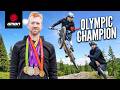 Olympic Track Cyclist Takes On EXTREME Mountain Biking!